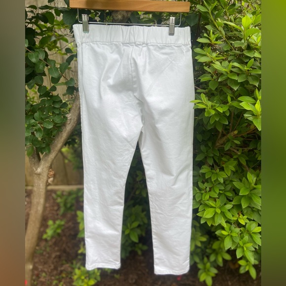 Soft Surroundings Metro White Denim Pull On Jeans/Jeggings Size P/S - Picture 7 of 12